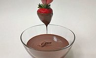 Strawberry with chocolate