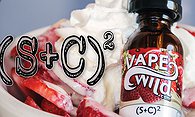 (S+C)2 strawberry’s and cream by vape wild clone.