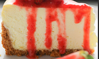 Strawberry Cheese Cake with Graham Crust