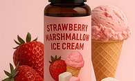 Strawberry Marshmallow Ice Cream